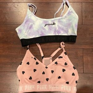 Victoria Secret Pink Yoga Bralette Size Small